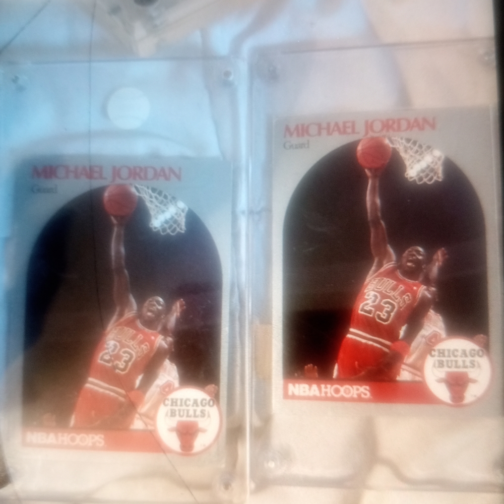 Michael Jordan NBA Hoops Trading Cards